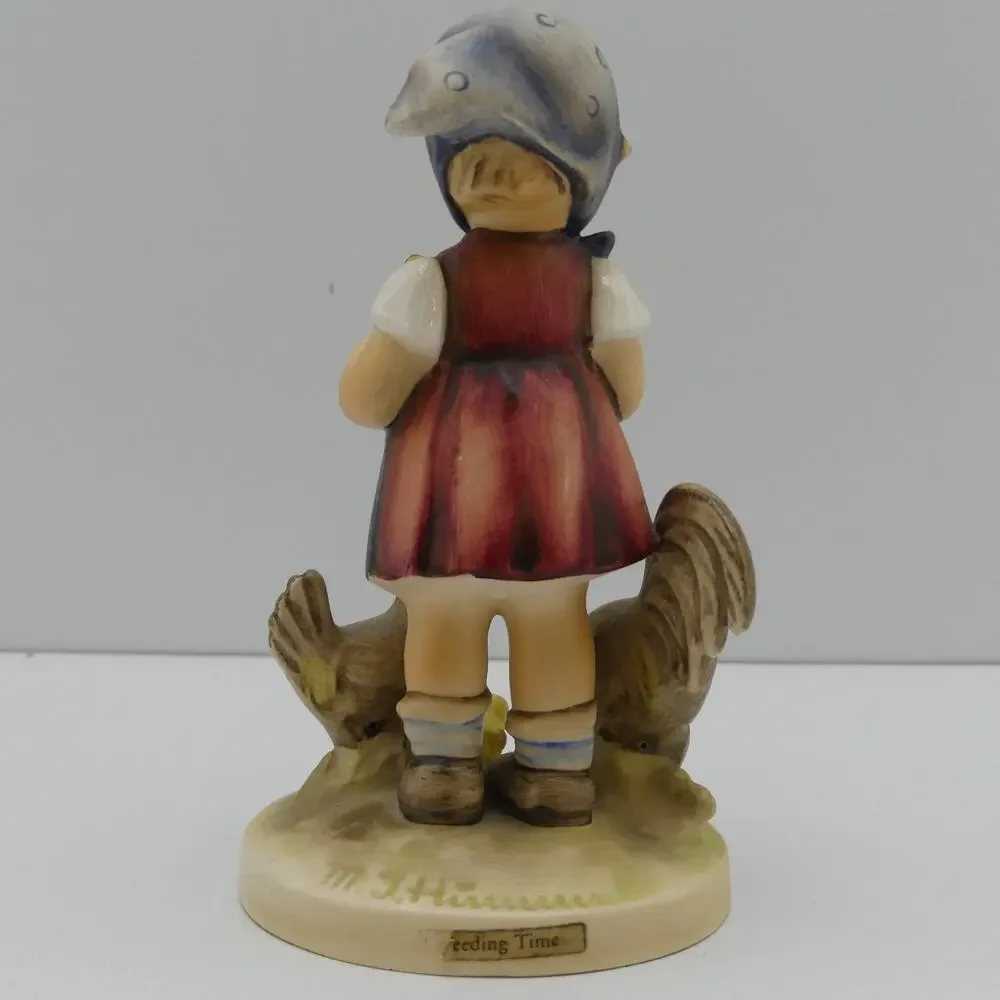 Lot of 3 Goebel Hummel Figurines Children Birds Chickens W. Germany Vintage